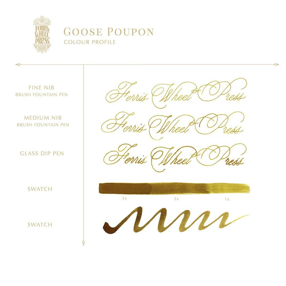 Ferris Wheel Press - Goose Poupon 38 ml (FELTRYCKT KARTONG)