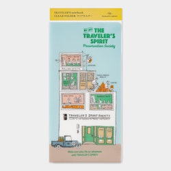 2026 Clear Folder - Regular Size // Traveler's Notebook