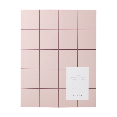 NOTEM Uma Notebook Large - Rose