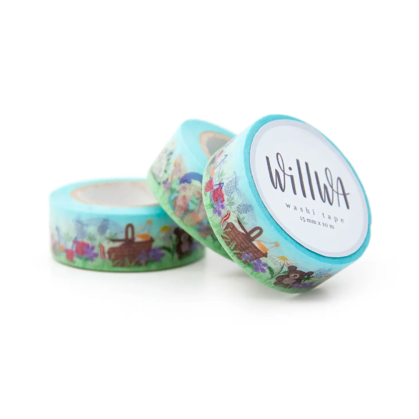 Washi tape Willwa Resting in the grass 15 mm