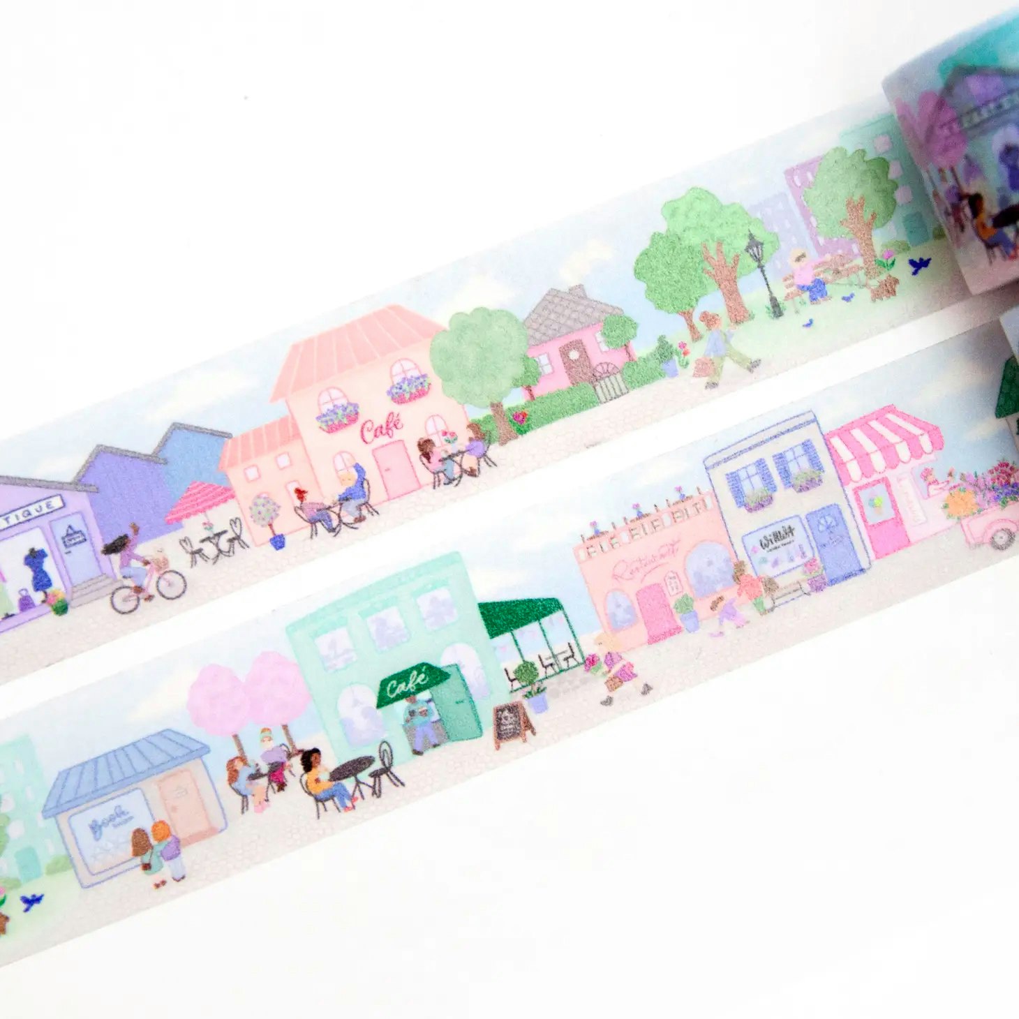 Washi Tape Willwa City of Cafés 30 mm