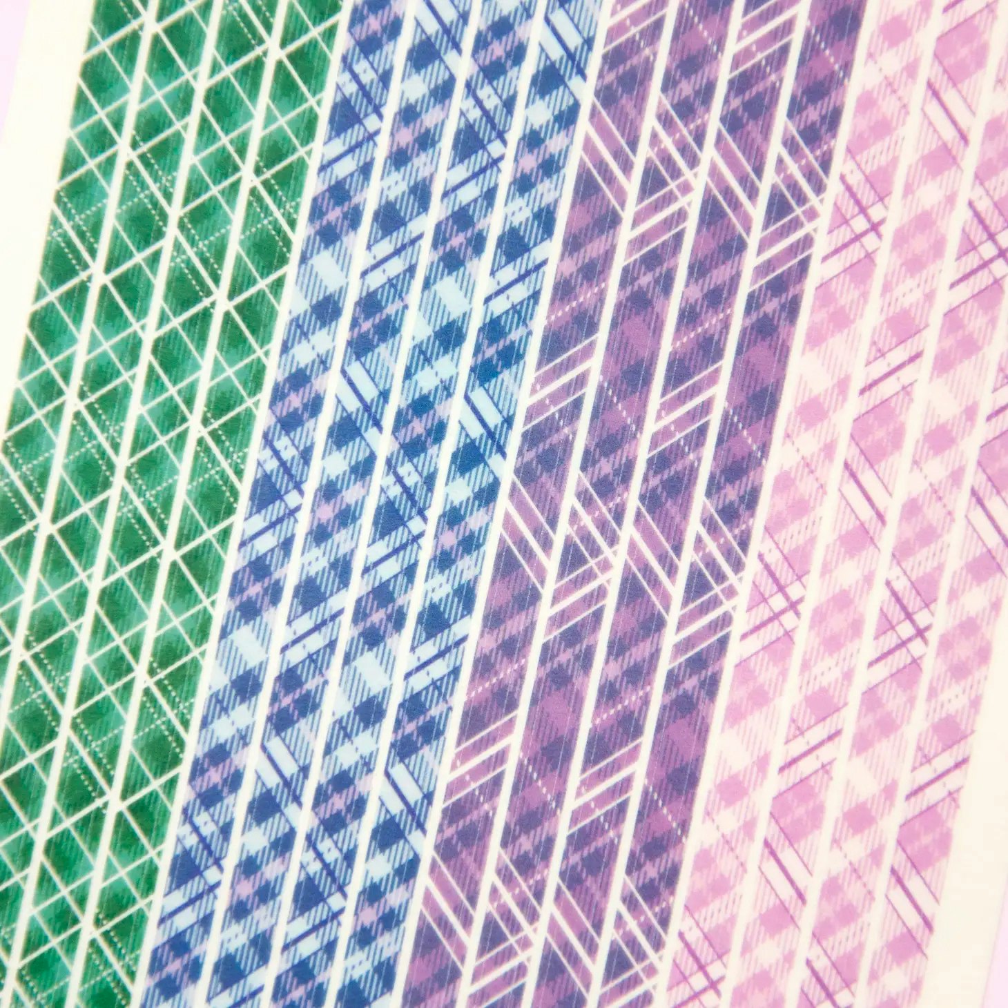 Stickers Willwa - Checkered washi strips