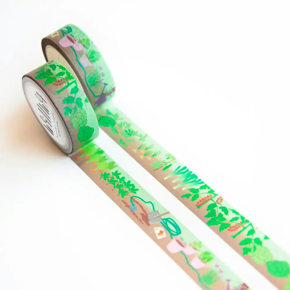 Washi tape Willwa Growing Garden 15 mm