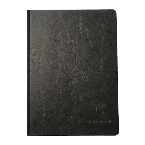 Clairefontaine Svart - A5 Linjerad