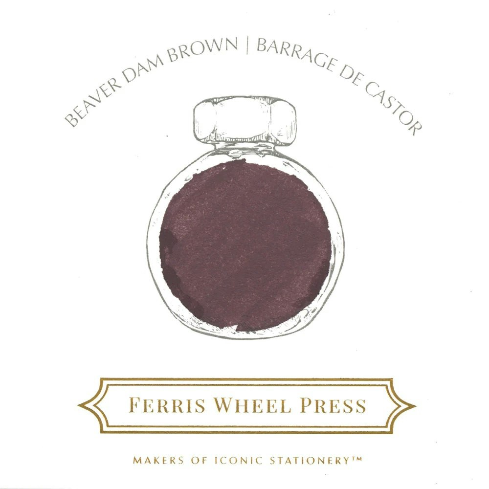 Ferris Wheel Press Beaver Dam Brown 38 ml Bläck