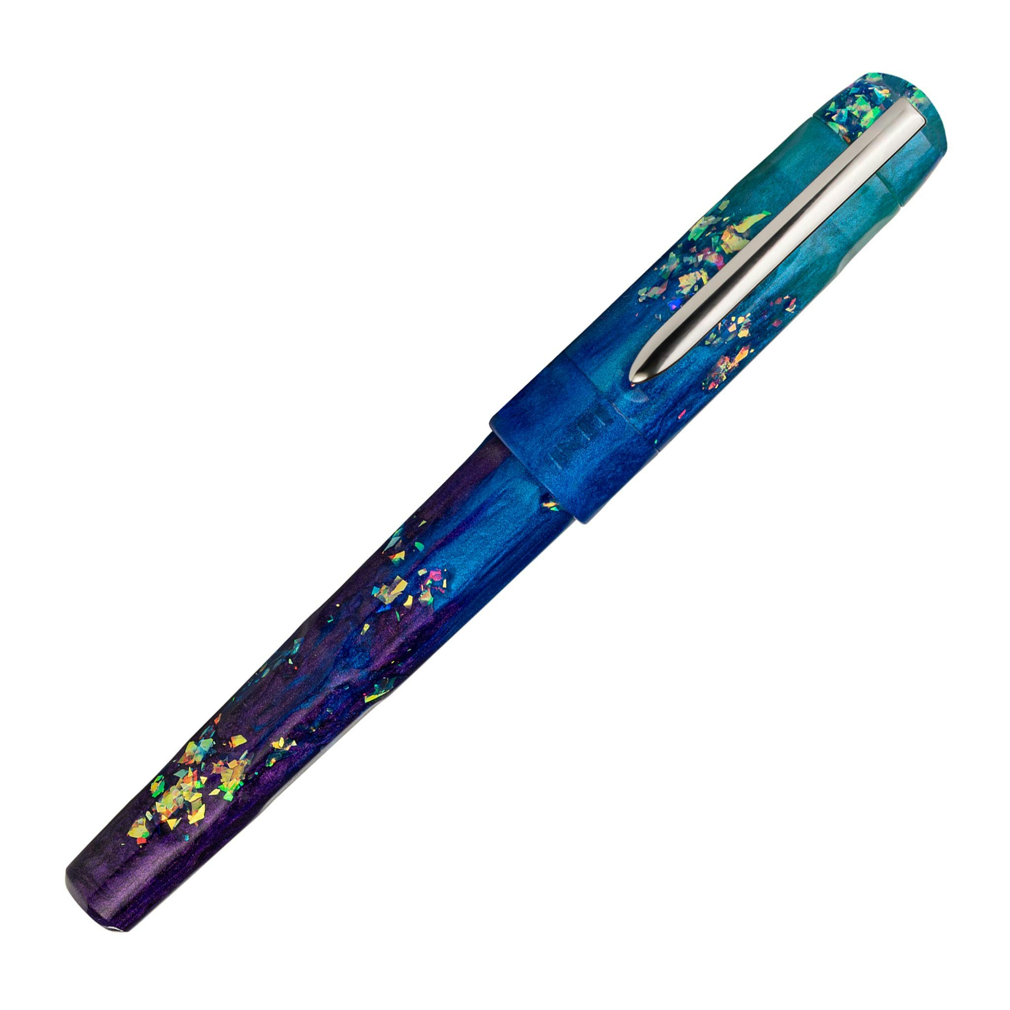 Benu Talisman Fountain Pen - Peacock Ore