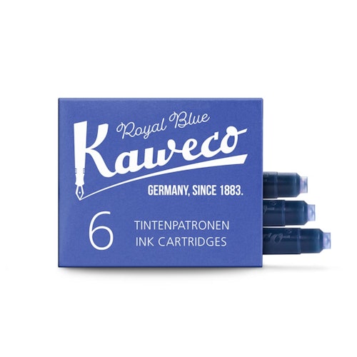 Kaweco Ink Cartridges 6 st Bläckpatroner - Royal Blue
