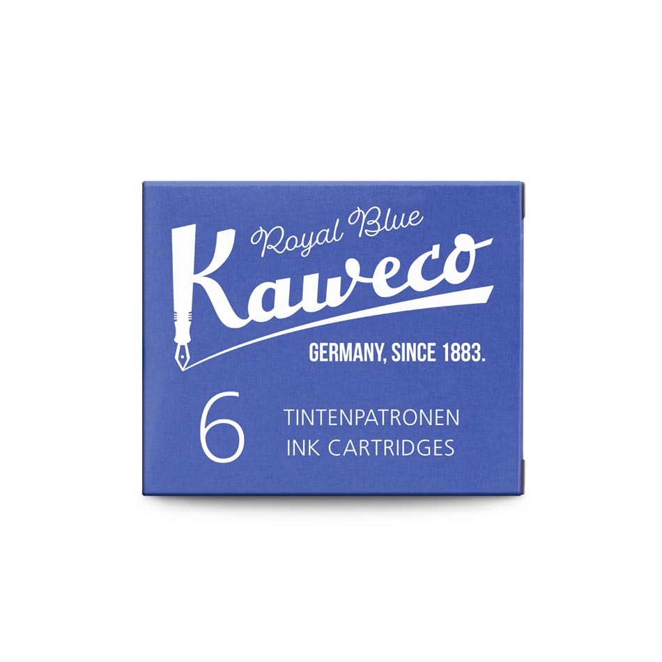 Kaweco Ink Cartridges 6 pcs Royal Blue
