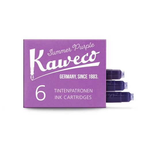 Kaweco Ink Cartridges 6 pcs - Summer Purple