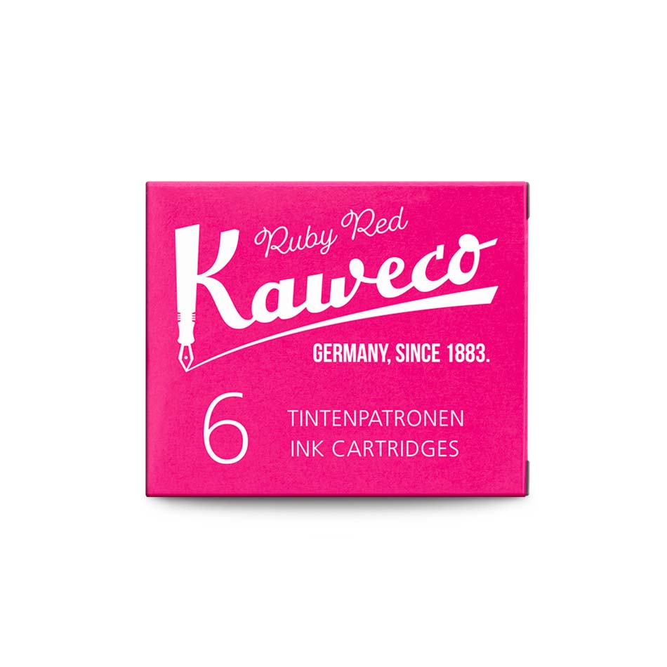 Kaweco Ink Cartridges 6 pcs Ruby Red