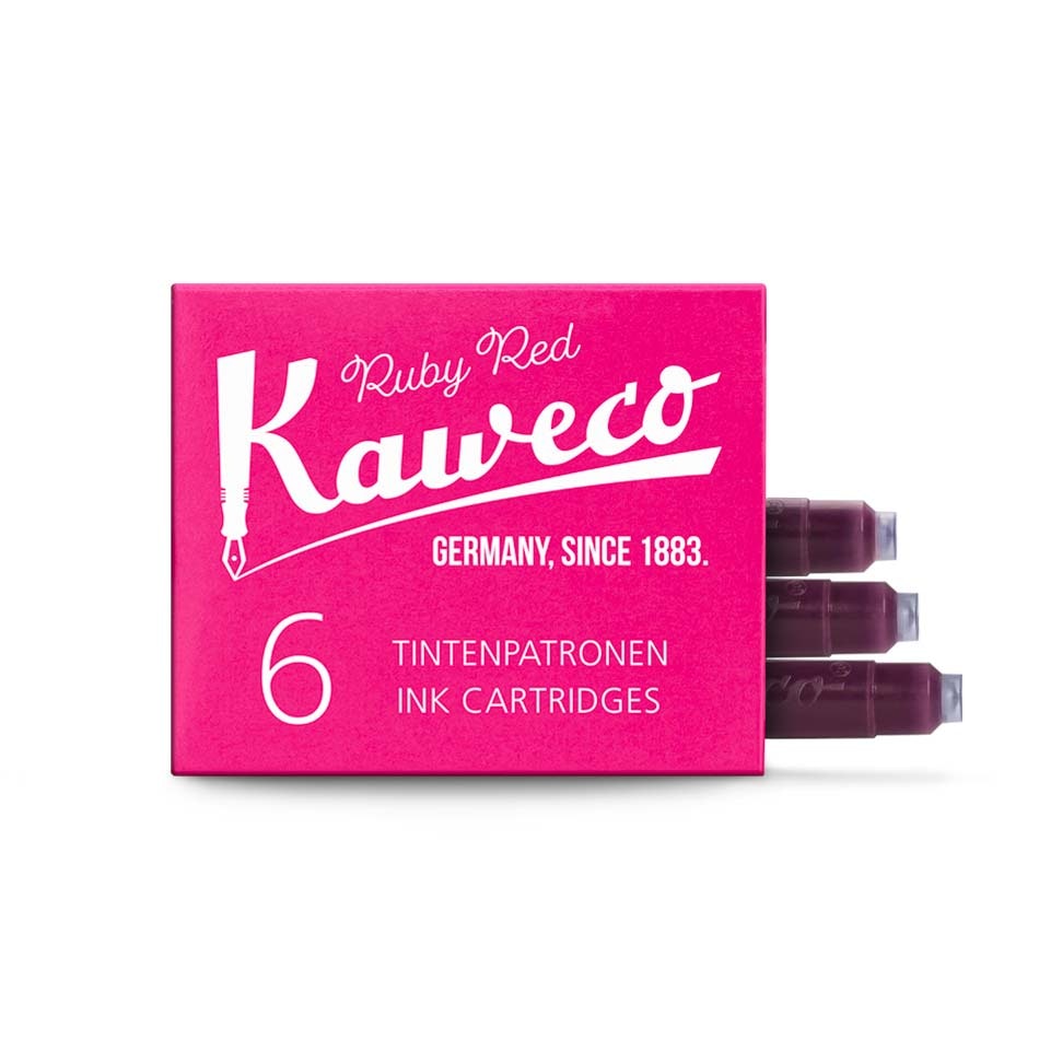 Kaweco Ink Cartridges 6 pcs - Ruby Red