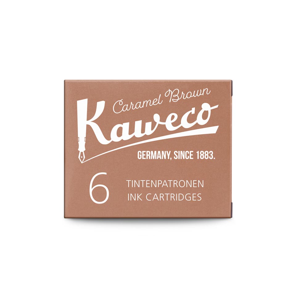 Kaweco Ink Cartridges 6 pcs Caramel Brown