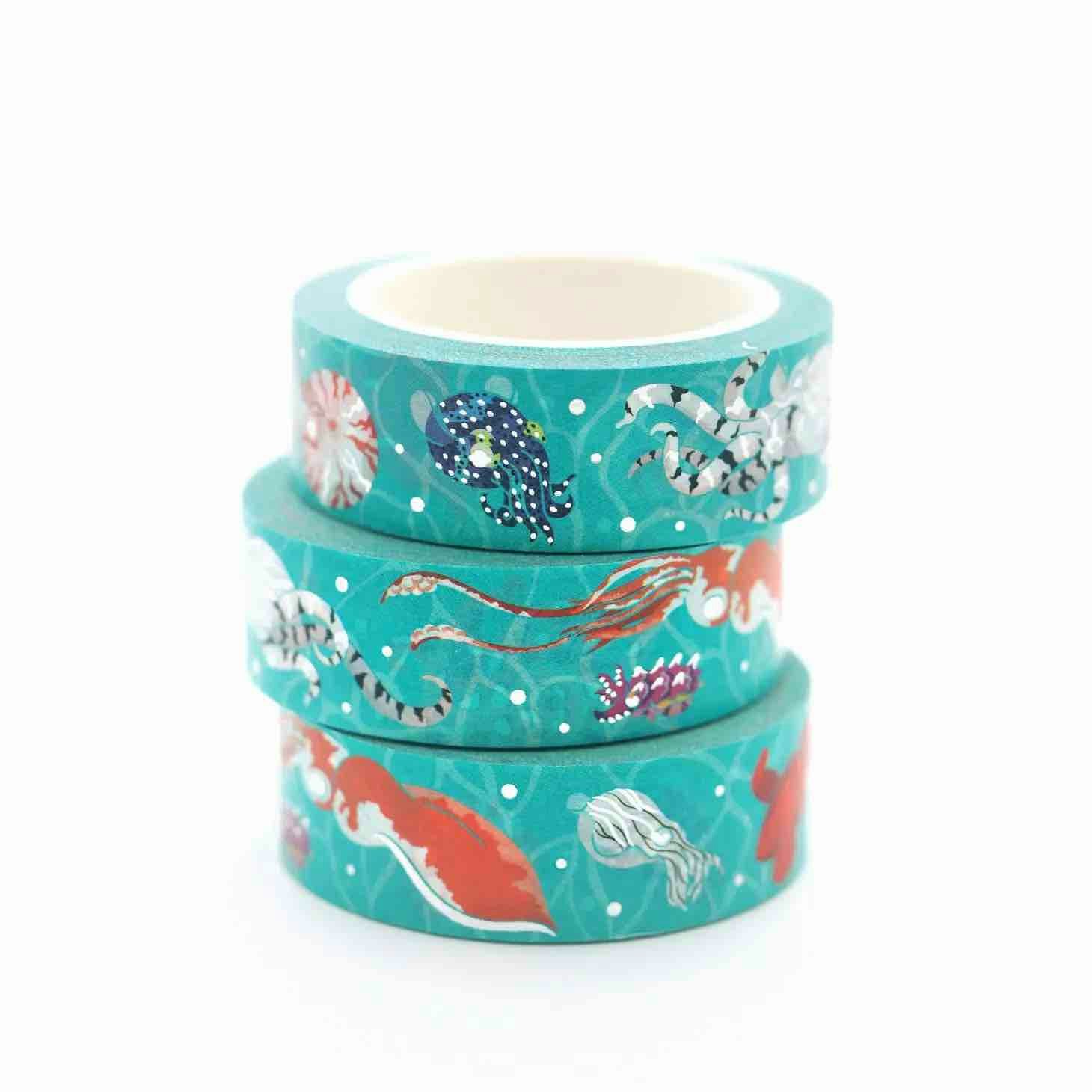 Washi Tape Shoal - Cephalopods