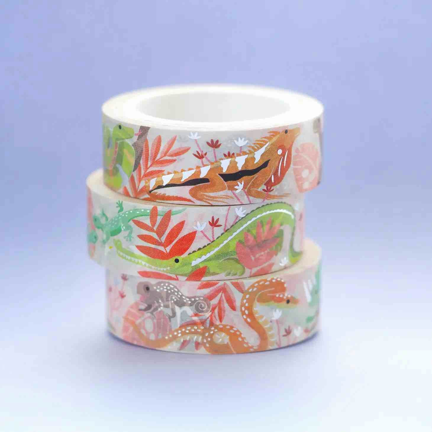 Washi Tape Shoal - Reptile