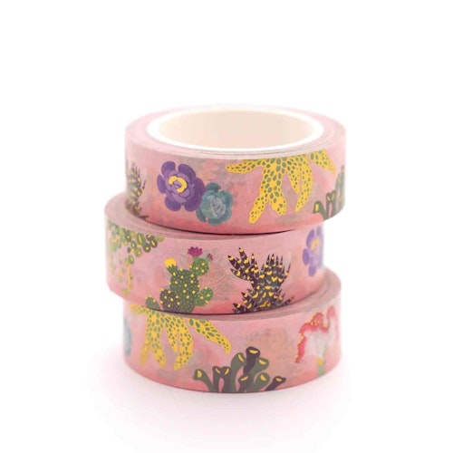 Washi Tape Shoal - Succulents and Cacti