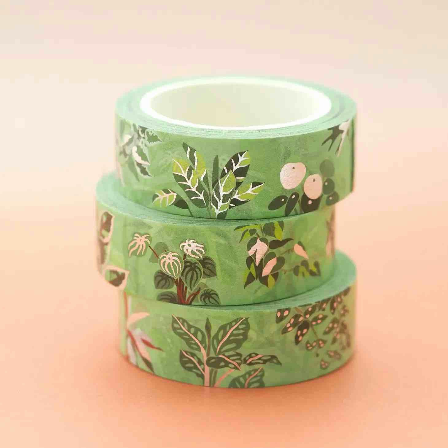 Washi Tape Shoal - Tropical Plants