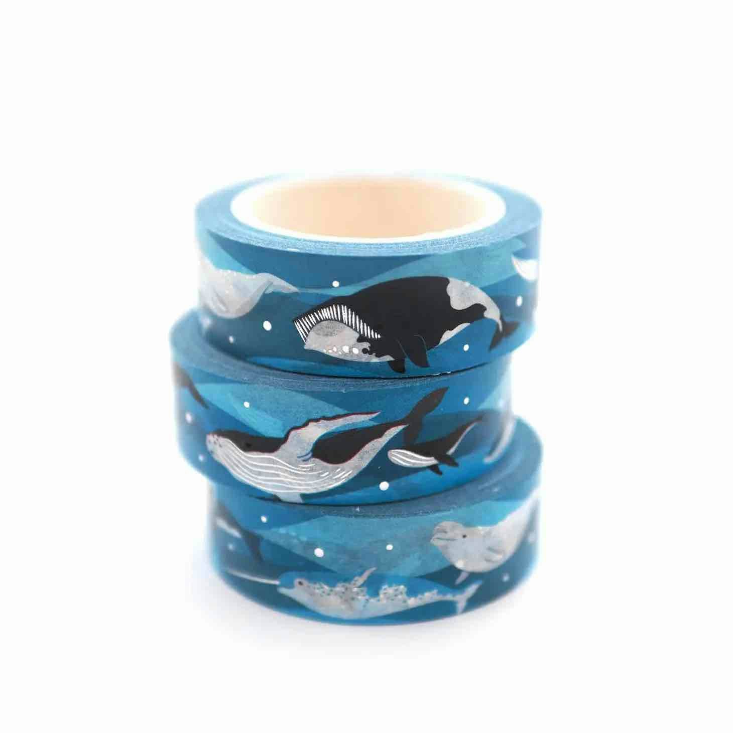 Washi Tape Shoal Whale