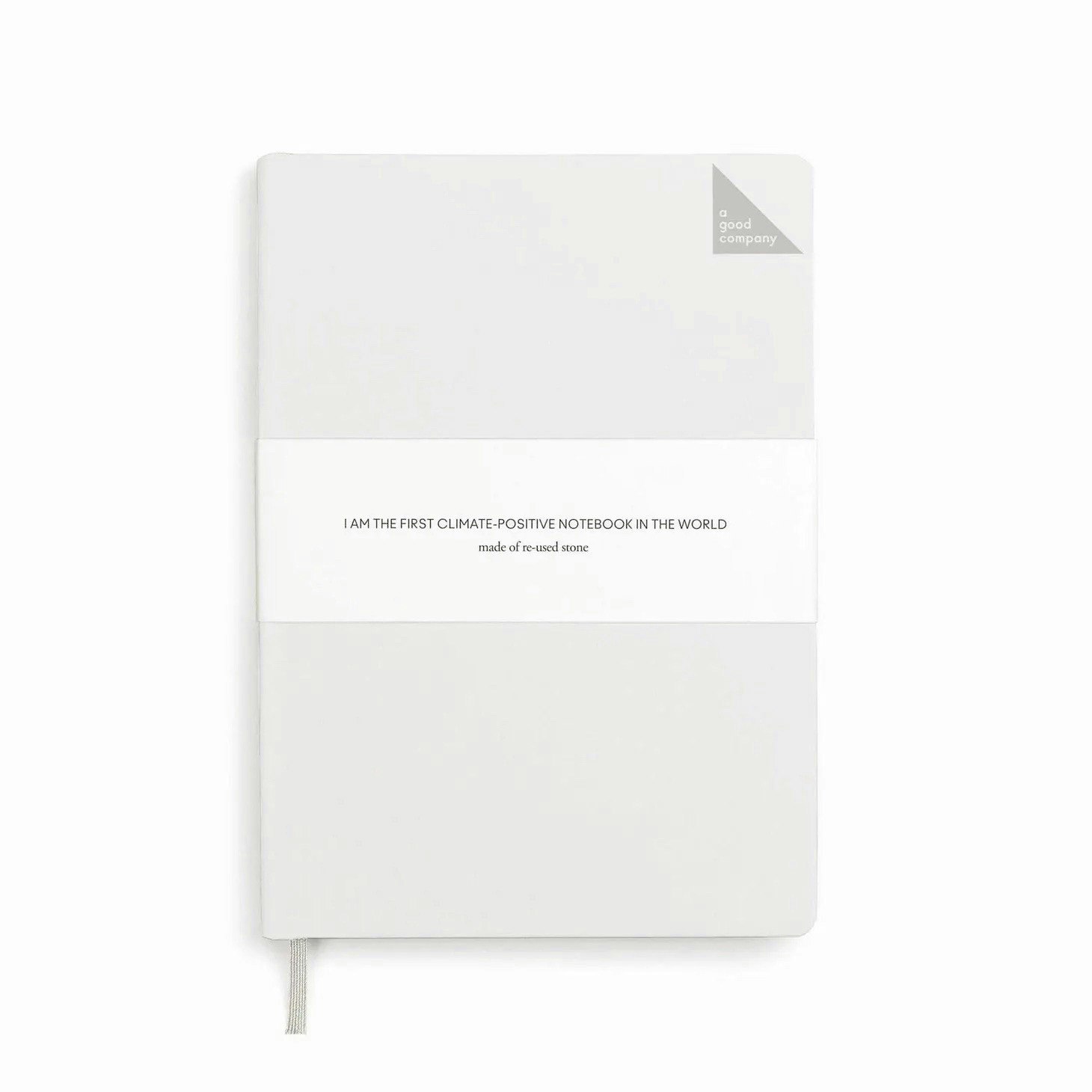 agood company Dotted Notebook Snow White A5