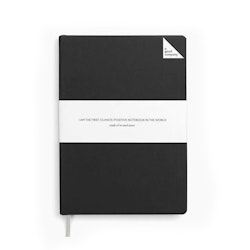 agood company Dotted Notebook - Charcoal Black A5