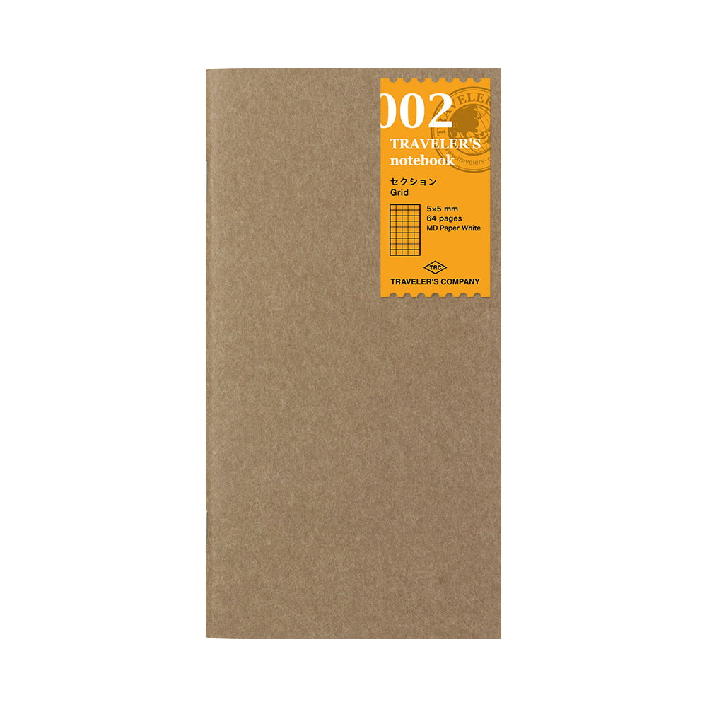 002. Grid Notebook Refill - Regular Size Traveler's Notebook