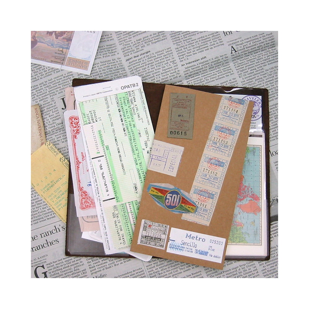 004. Pocket Sticker Traveler's Notebook