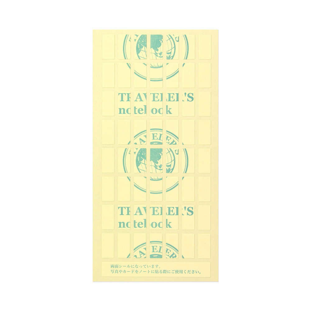 010. Double Sided Stickers Traveler's Notebook