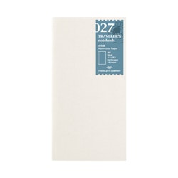 027. Watercolor Paper Notebook Refill - Regular Size // Traveler's Notebook