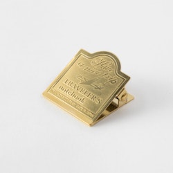 030. Brass Clip Airplane  // Traveler's Notebook