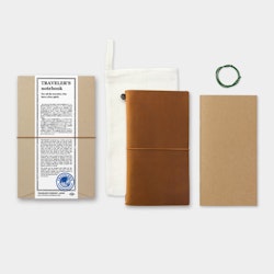 TRAVELER'S Notebook Starter Kit - (Regular Size) Camel