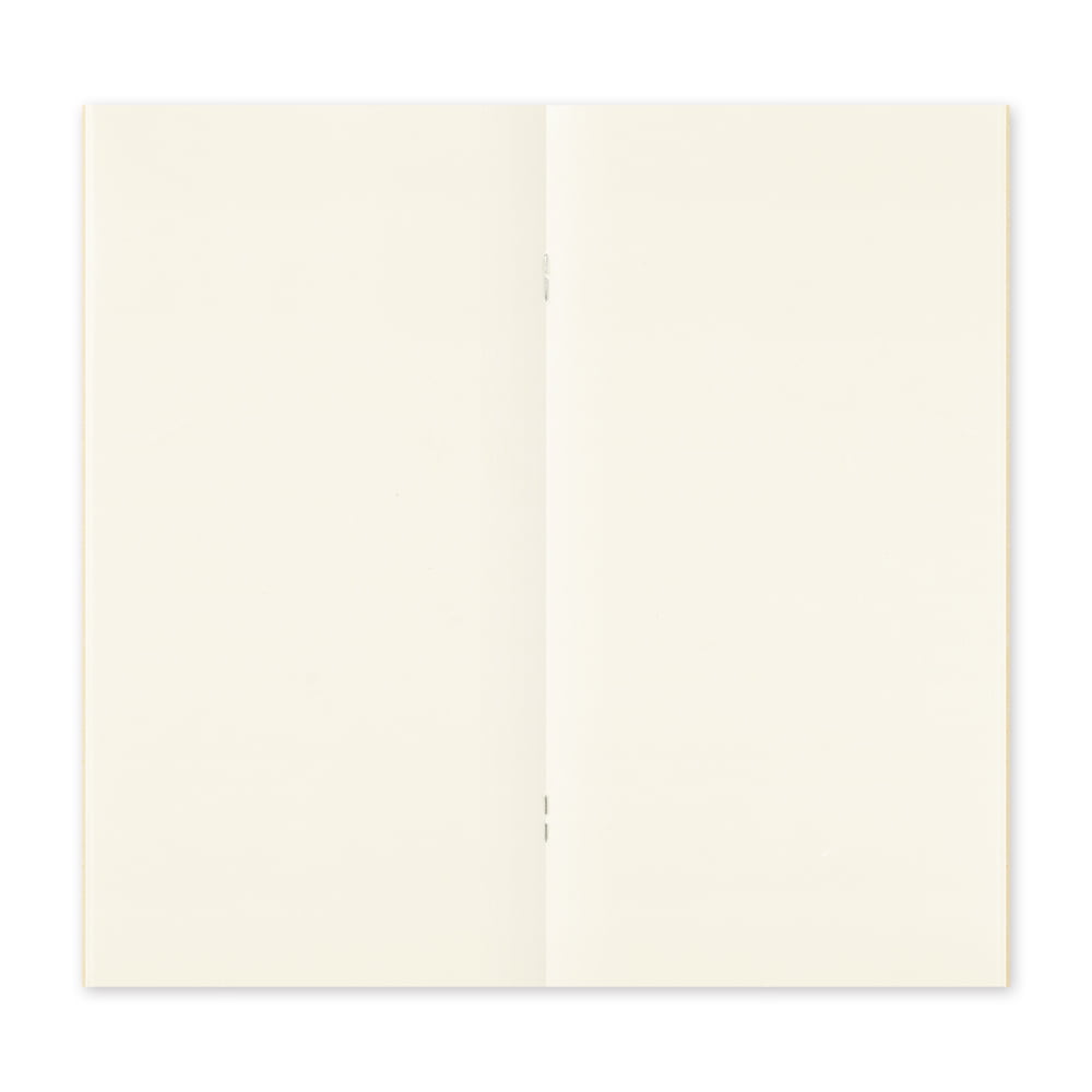 025. MD Paper Cream Blank Notebook Refill - Regular Size Traveler's Notebook