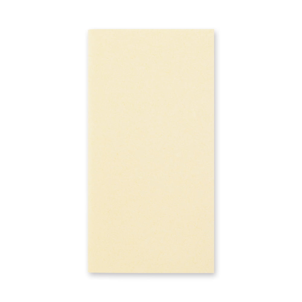 025. MD Paper Cream Blank Notebook Refill - Regular Size Traveler's Notebook