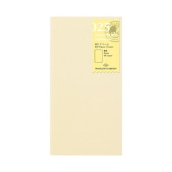 025. MD Paper Cream Blank Notebook Refill - Regular Size // Traveler's Notebook