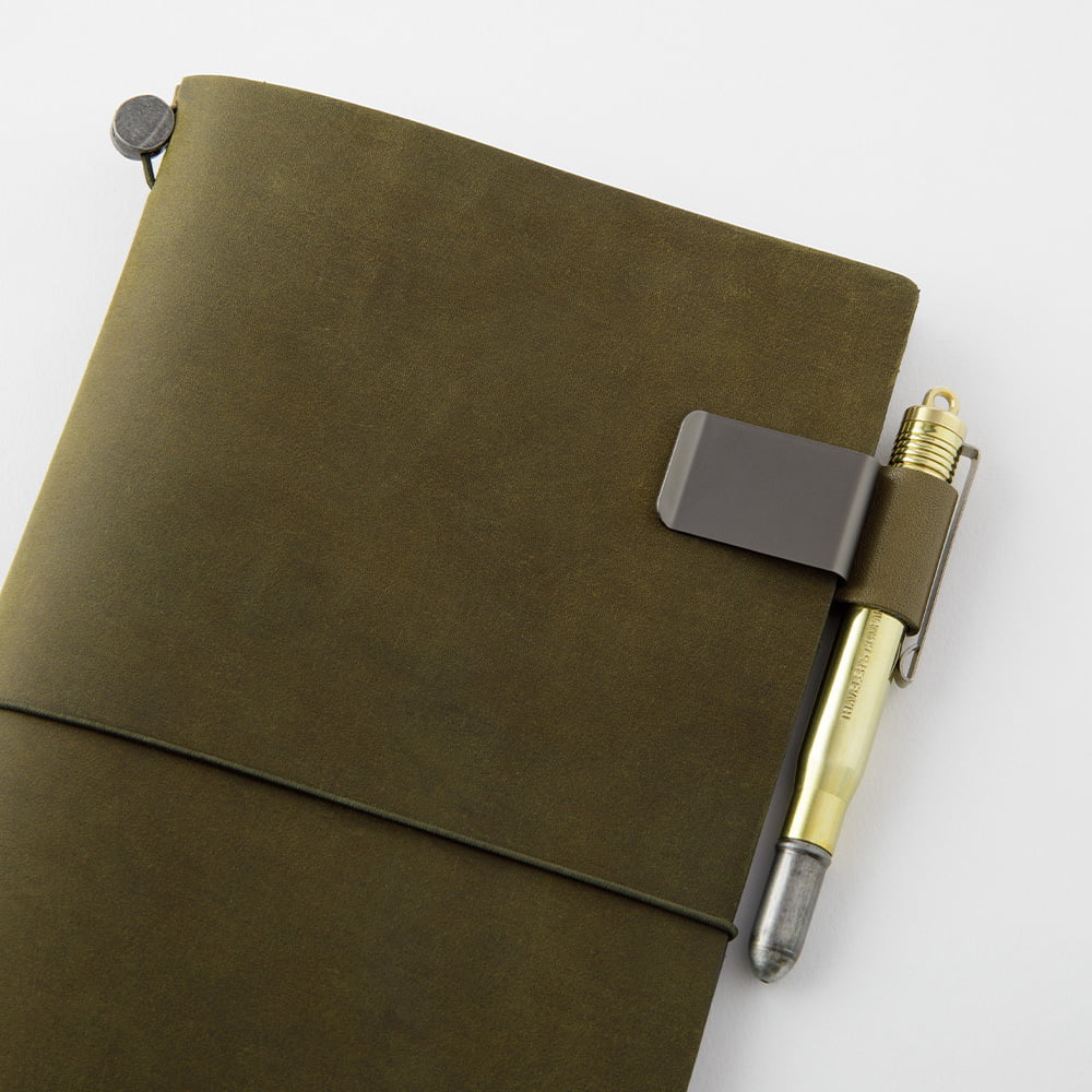016. Penholder M Olive  Traveler's Notebook