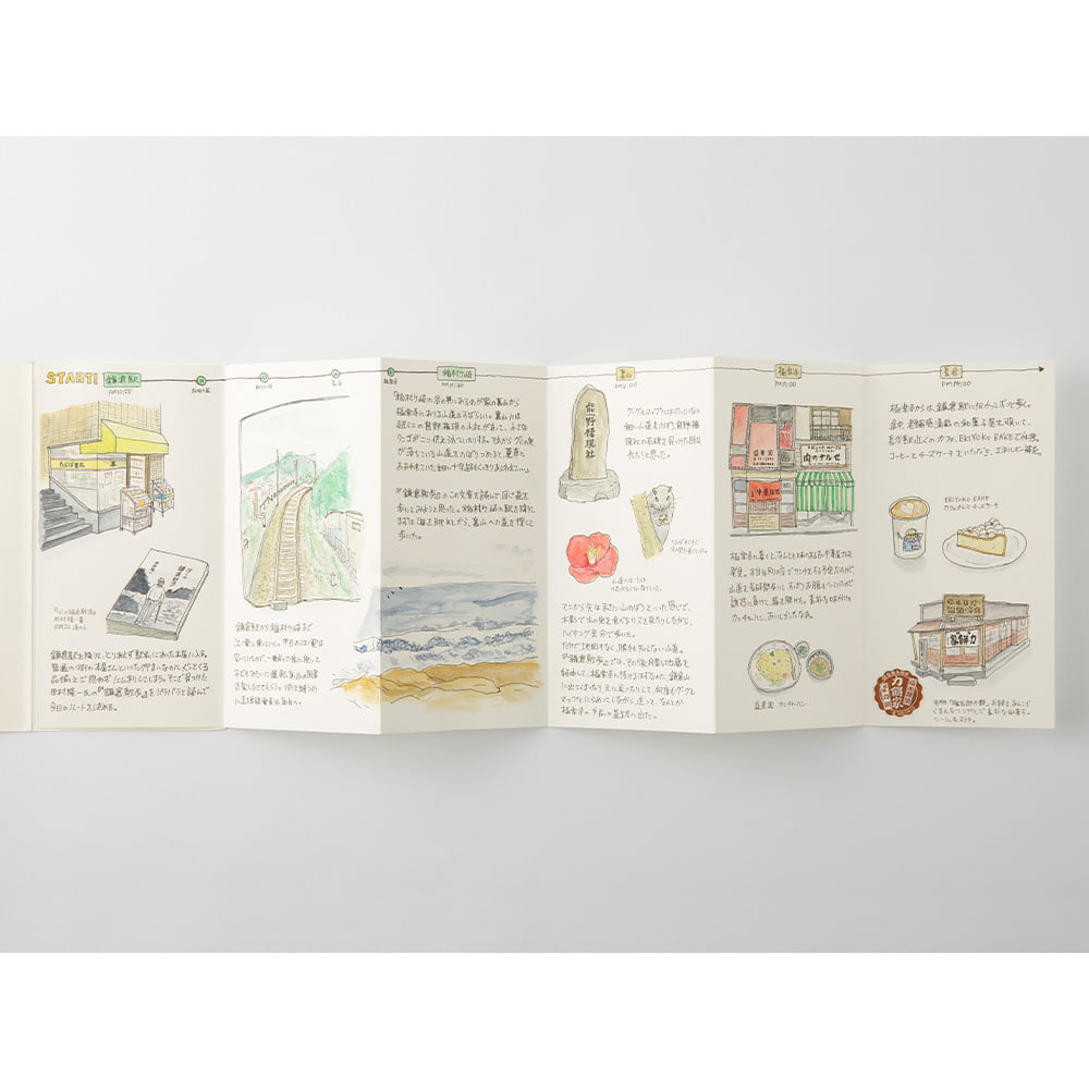 032. Accordion Fold Paper Refill - Regular Size Traveler's Notebook