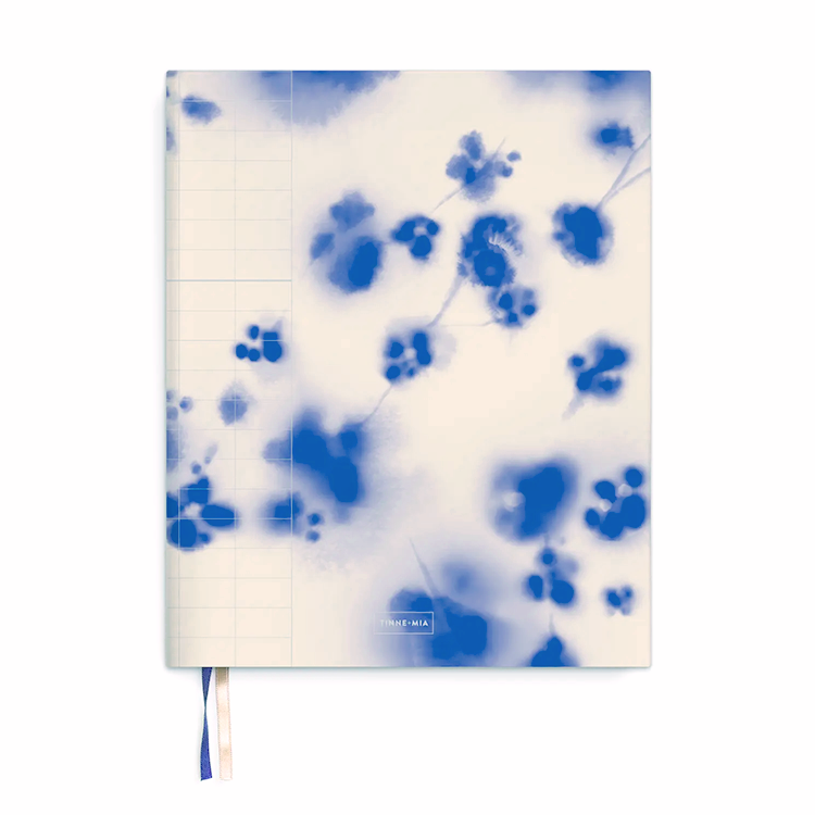 Tinne + Mia Notebook A5+ - Blue Blossom