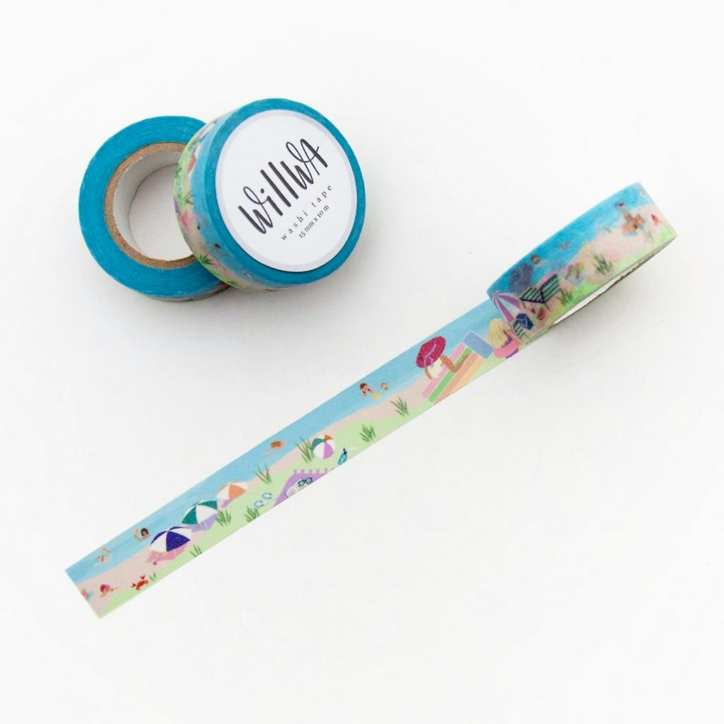 Washi tape Willwa - To the Beach 15 mm