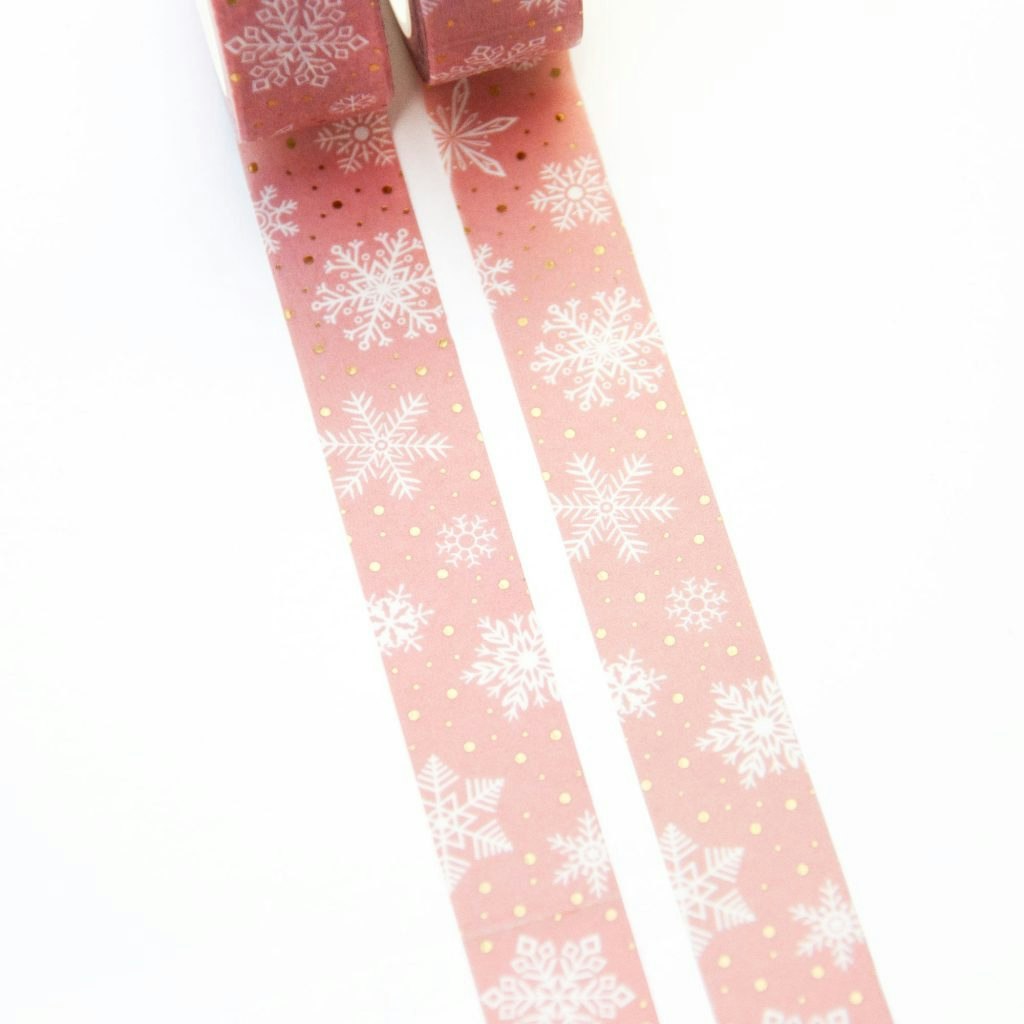 Washi Tape Willwa - Snowflake Sprinkle 15 mm