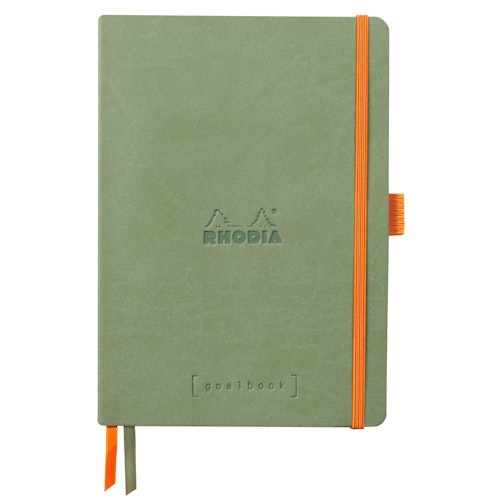 Rhodia GoalBook Dotted Notebook - A5 Celadon