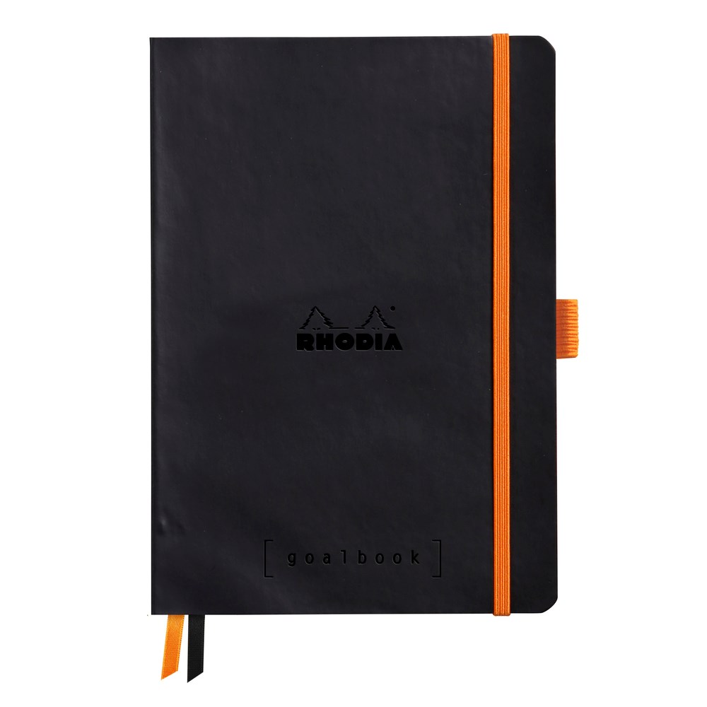 Rhodia GoalBook Dotted Notebook - A5 Black
