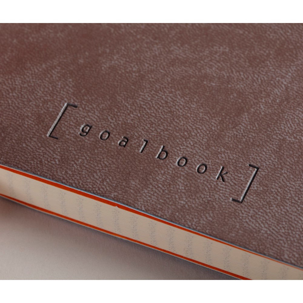 Rhodia GoalBook Dotted Notebook - A5 Chocolate