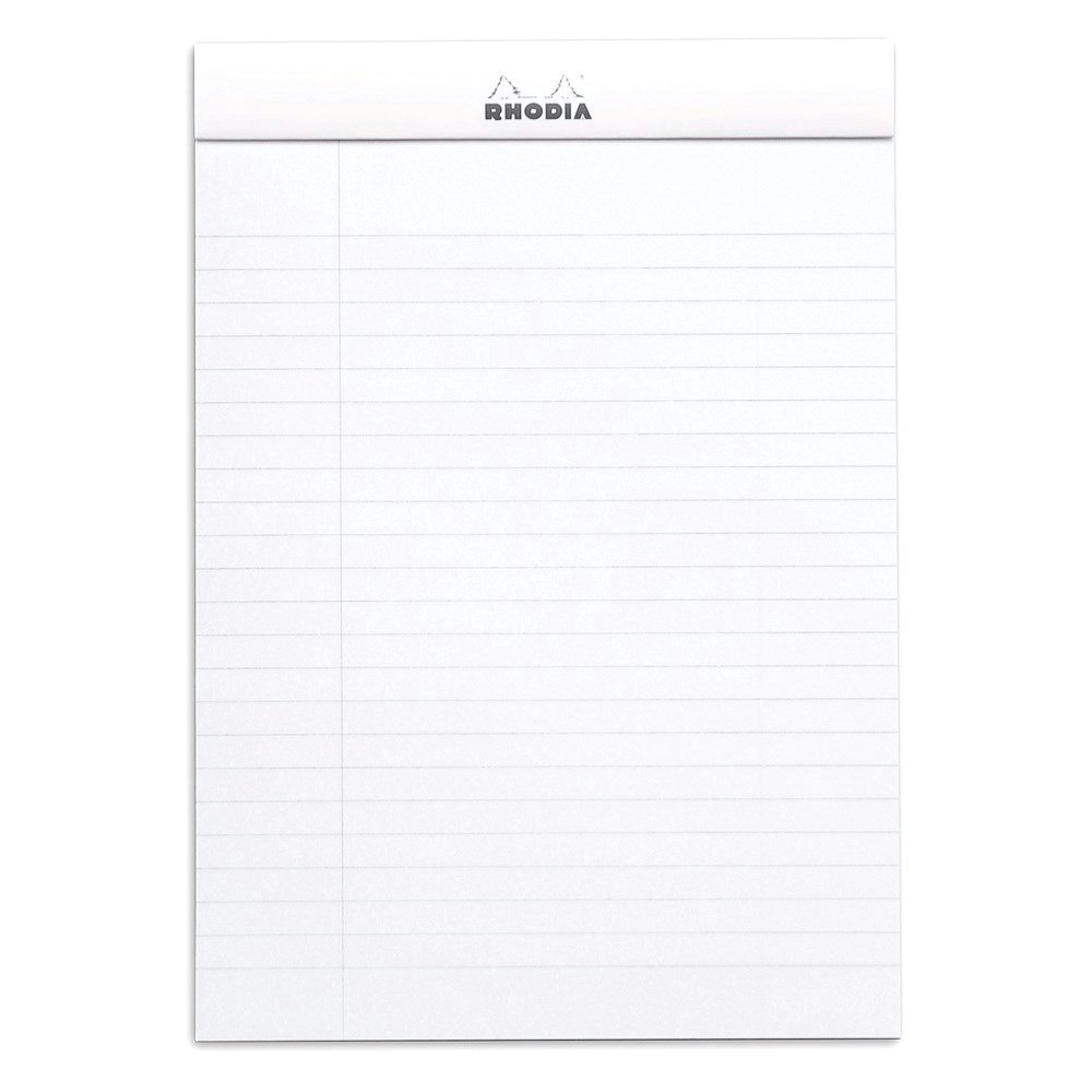 Rhodia Notepad No. 16 lined - A5 White