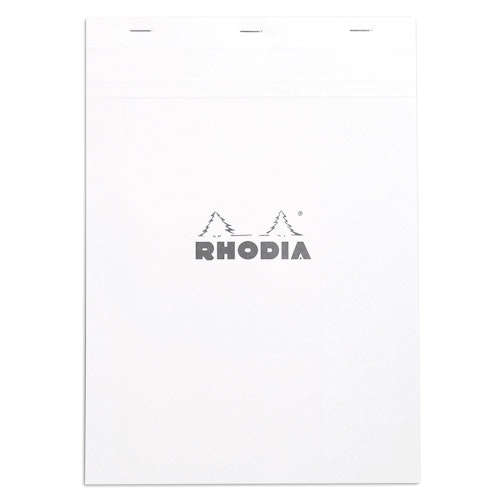 Rhodia Anteckningsblock No. 18 rutad - A4 White