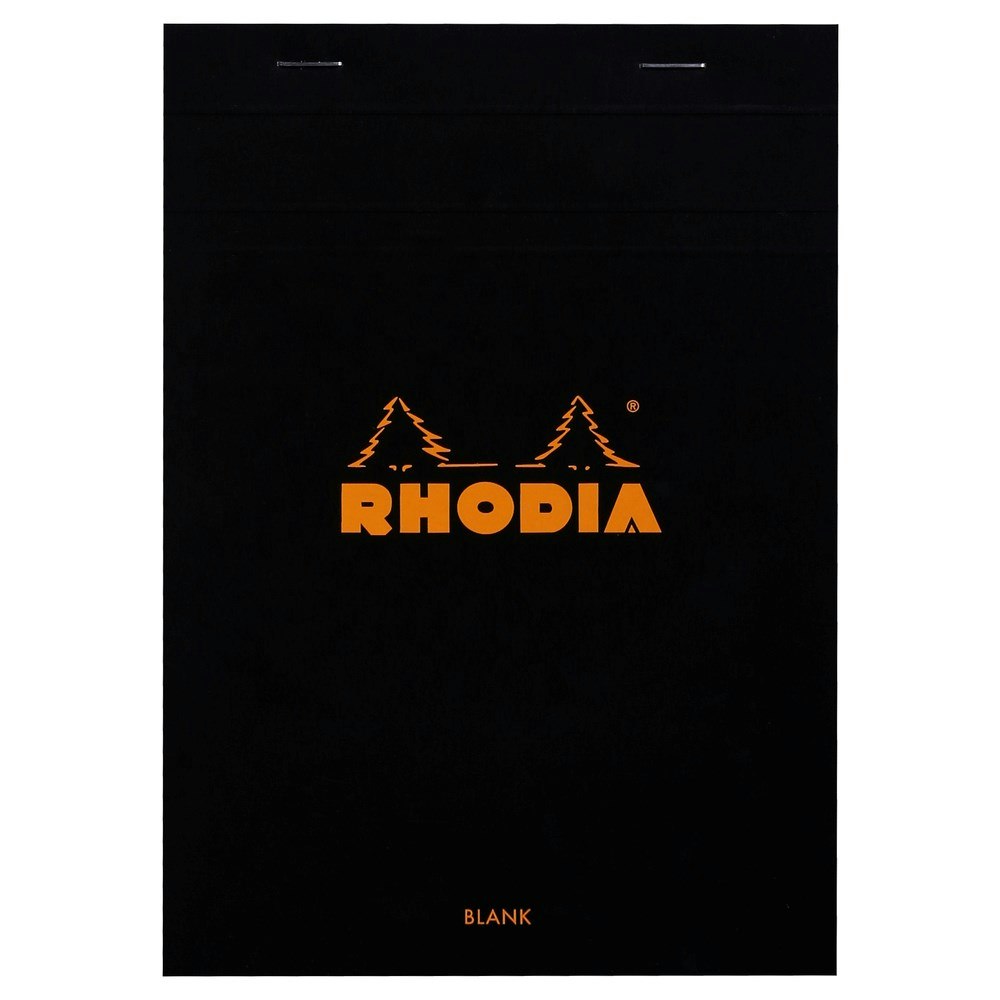 Rhodia Anteckningsblock No. 16 blank - A5 Black