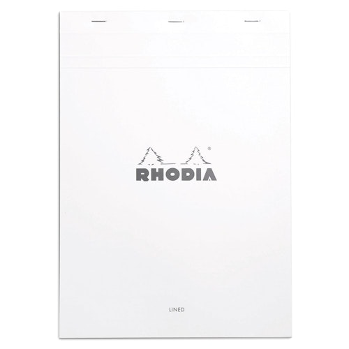 Rhodia Anteckningsblock No. 18 linjerad - A4 White