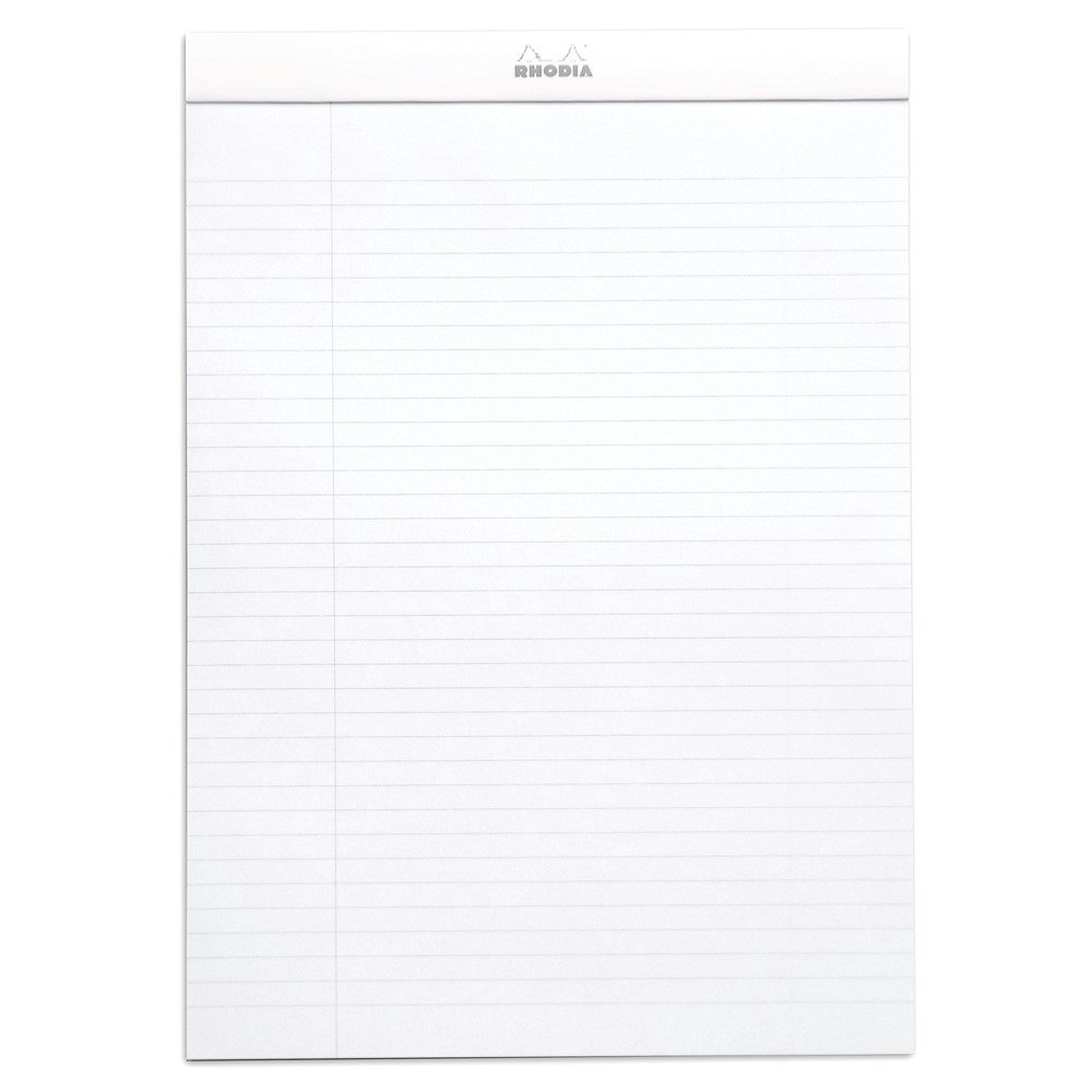 Rhodia Notepad No. 18 ruled - A4 White