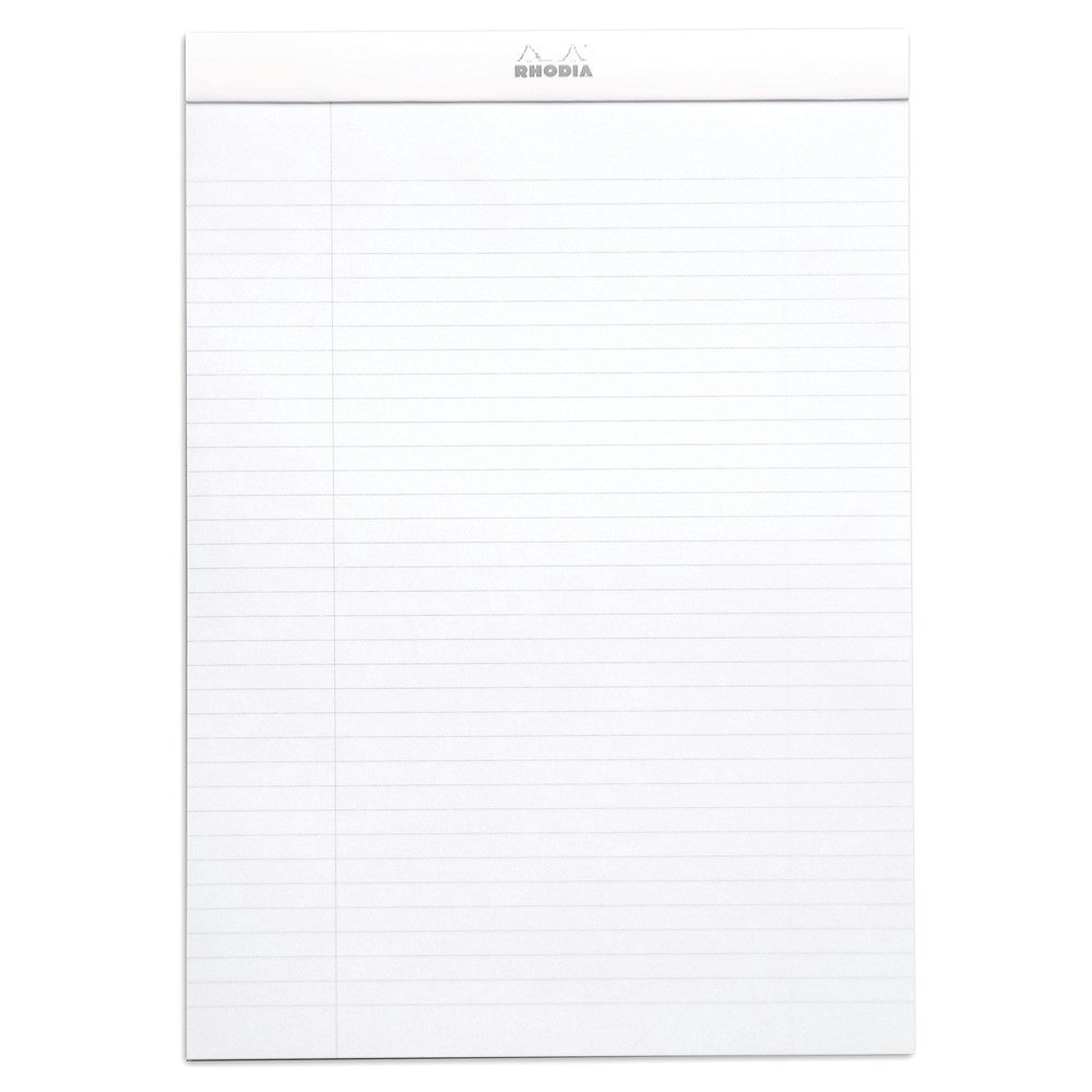 Rhodia Anteckningsblock No. 18 linjerad - A4 White