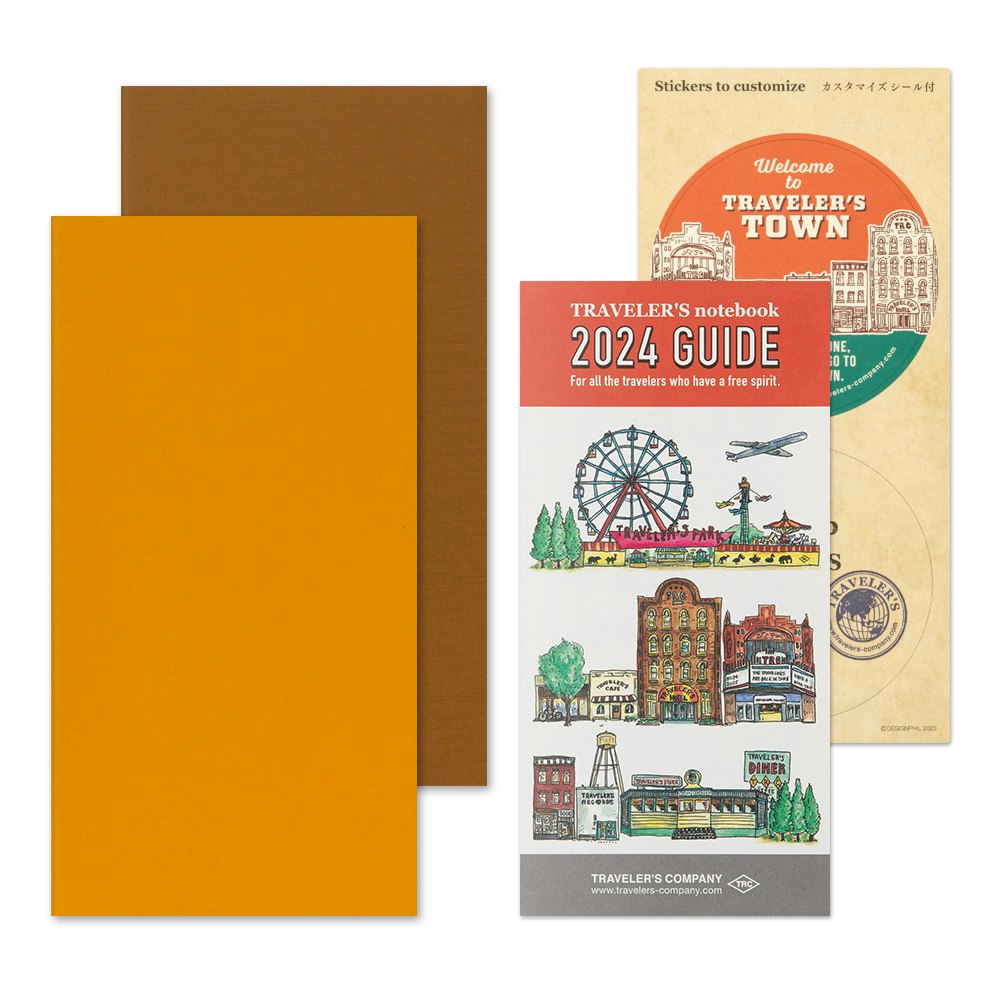 2024 Diary Refill (Weekly Vertical) - Regular Size // Traveler's Notebook