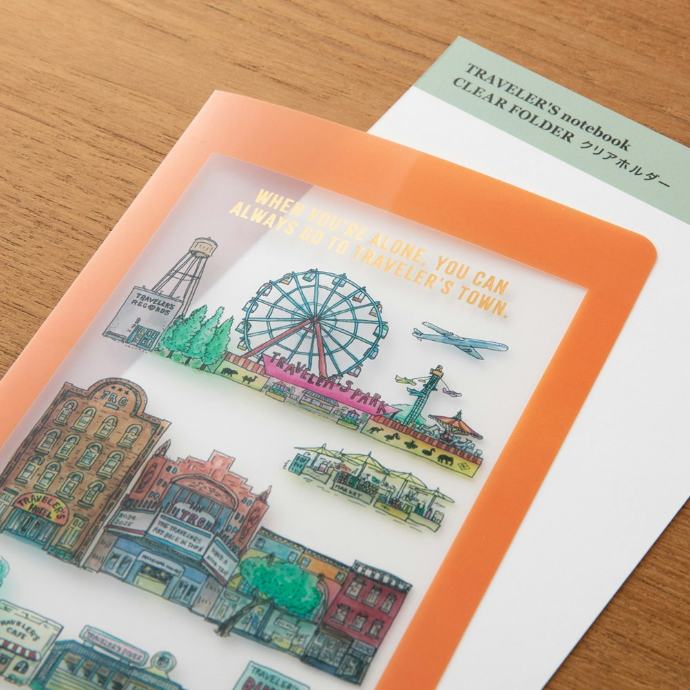 2024 Clear Folder - Regular Size // Traveler's Notebook