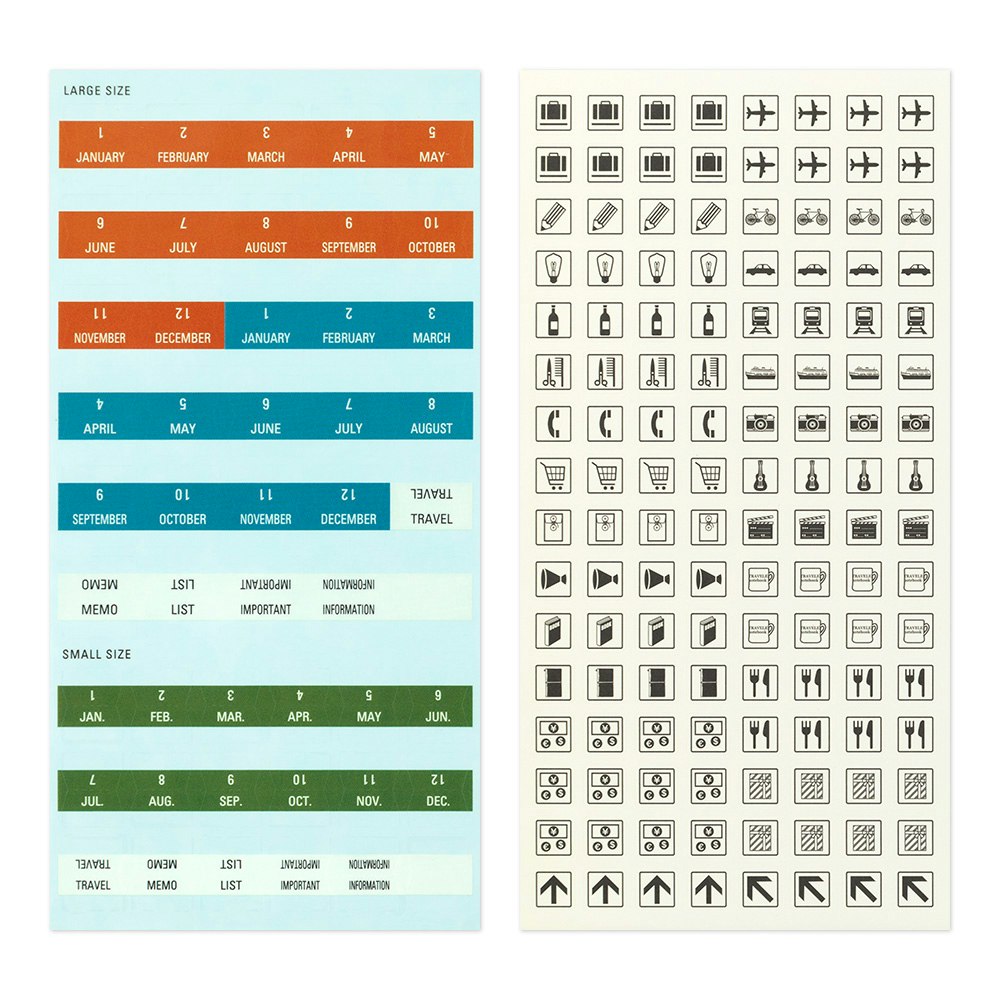 2024 Customized Stickers Set // Traveler's Notebook