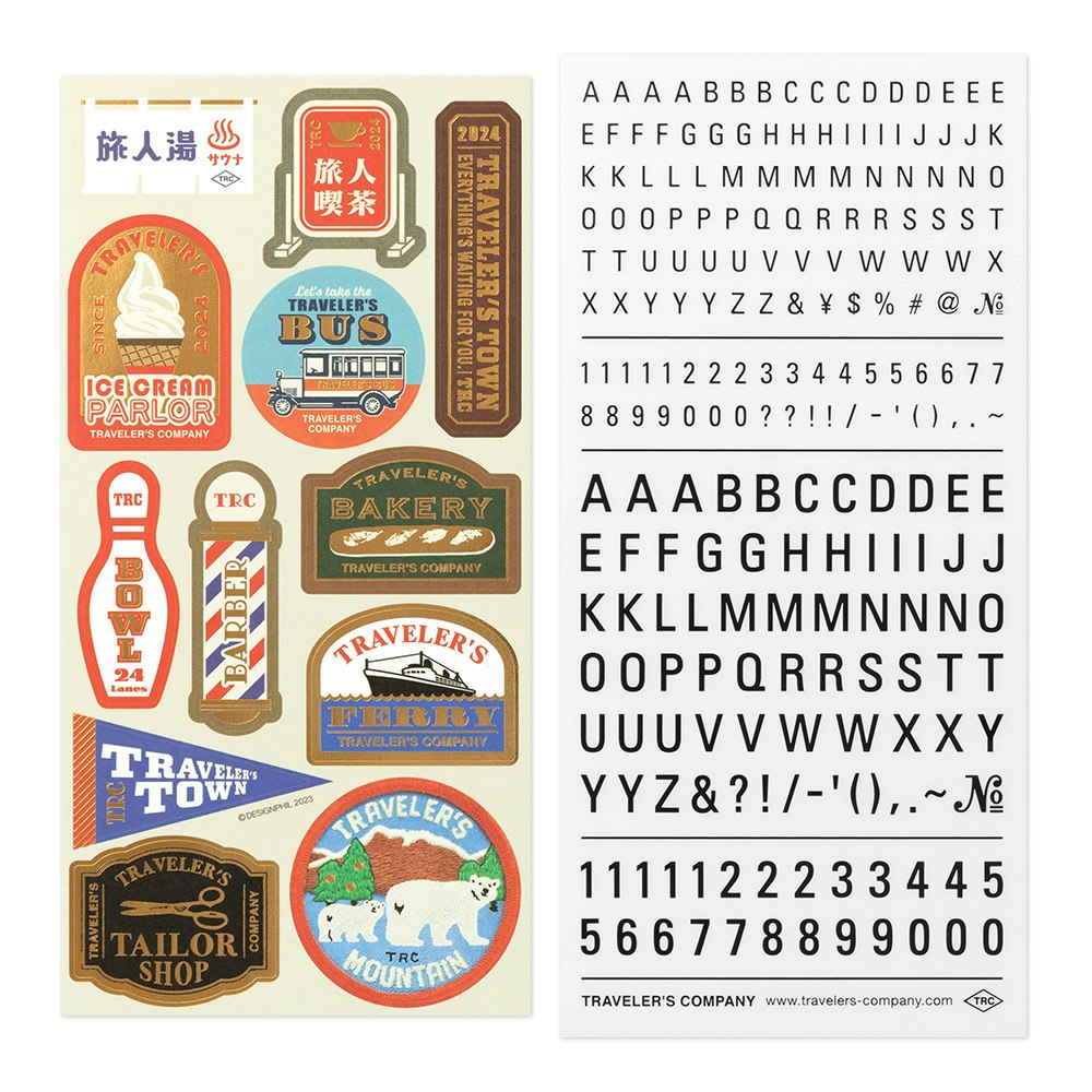 2024 Customized Stickers Set // Traveler's Notebook
